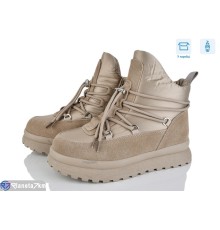 Черевики жіночі на зиму (6 пар р.36-41) коричневий  "ZORINA"