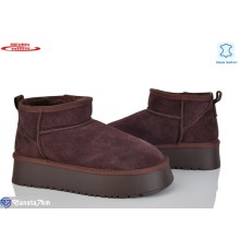 Уггі жіночі на зиму (6 пар р.36-41) коричневий  "Seven"