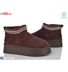 Уггі жіночі на зиму (6 пар р.36-41) коричневий  "Seven"