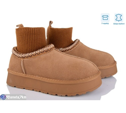 Уггі жіночі на весну/осінь (6 пар р.36-41) camel  "LAVLI"