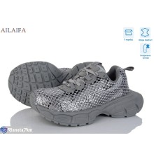 Кросівки жіночі на весну/осінь (8 пар р.36-41) сірий  "Latifa"