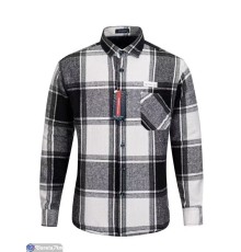 Сорочка чоловіча на зиму (5 шт. р.сетка XL-5XL) колір як на фото  "Peton"