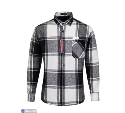 Сорочка чоловіча на зиму (5 шт. р.сетка XL-5XL) колір як на фото  "Peton"