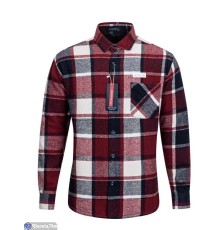 Сорочка чоловіча на зиму (5 шт. р.сетка XL-5XL) колір як на фото  "Peton"