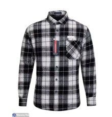 Сорочка чоловіча на зиму (5 шт. р.сетка XL-5XL) колір як на фото  "Peton"
