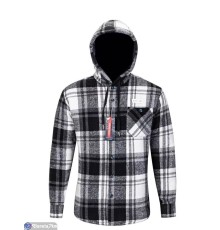 Сорочка чоловіча на зиму (5 шт. р.сетка XL-5XL) колір як на фото  "Peton"
