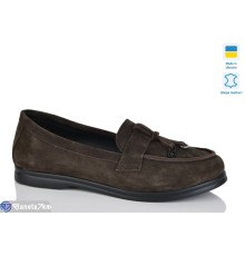 Туфлі жіночі на весну/осінь (6 пар р.37-41) коричневий  "LIKA"
