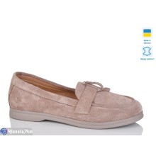 Туфлі жіночі на весну/осінь (6 пар р.37-41) коричневий  "LIKA"