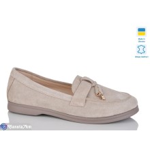 Туфлі жіночі на весну/осінь (6 пар р.37-41) бежевий  "LIKA"