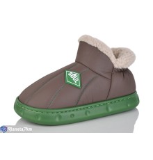 Тапки чоловічі на зиму (5 пар р.40-45) коричневий  "Melinda"
