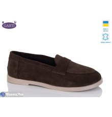 Туфлі жіночі на весну/осінь (6 пар р.36-40) коричневий  "Garti"