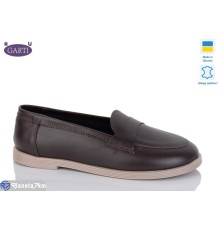 Туфлі жіночі на весну/осінь (6 пар р.36-40) коричневий  "Garti"