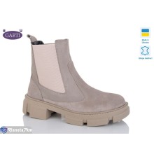 Черевики жіночі на зиму (6 пар р.36-40) коричневий  "Garti"