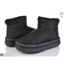 Дутики жіночі на зиму (8 пар р.36-41) чорний  "KaPira"
