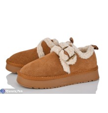 Туфлі жіночі на зиму (6 пар р.37-42) camel  "Kenoa"