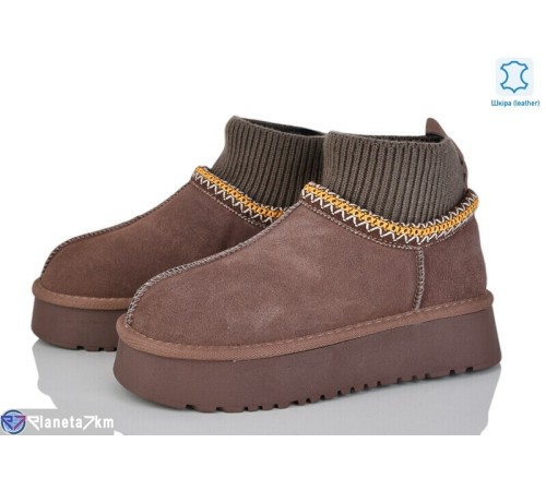 Уггі жіночі на зиму (8 пар р.37-42) коричневий  "Kenoa"