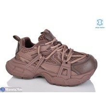 Кросівки жіночі на весну/осінь (6 пар р.36-40) коричневий  "TETRAST"