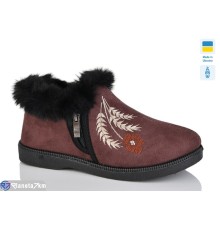 Бурки жіночи на зиму (6 пар р.36-41) коричневий  "Korka"