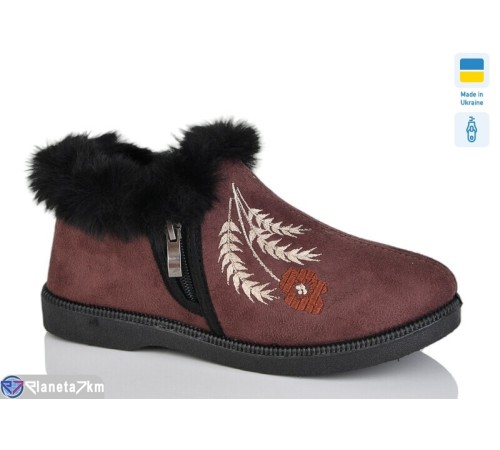Бурки жіночи на зиму (6 пар р.36-41) коричневий  "Korka"