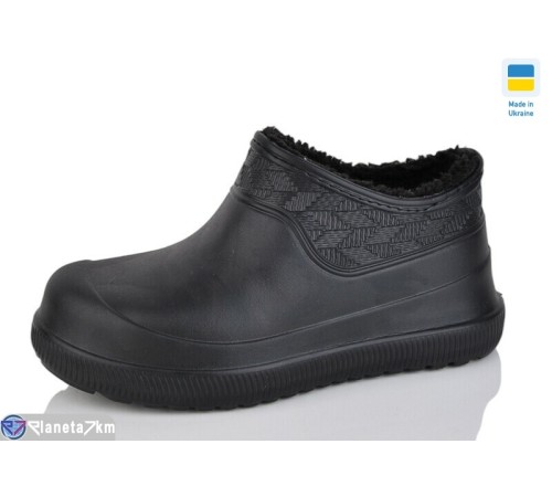 Калоші жіночі на зиму (8 пар р.37-41) чорний  "Korka"