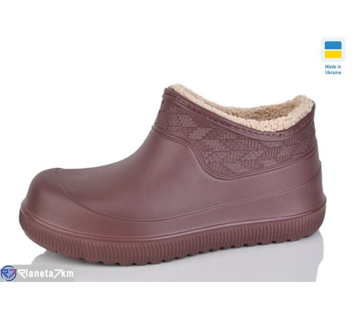 Калоші жіночі на зиму (8 пар р.37-41) коричневий  "Korka"