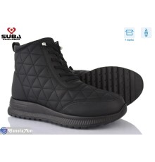Черевики жіночі на зиму (8 пар р.37-42) чорний  "SUBA"