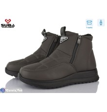 Черевики жіночі на зиму (8 пар р.37-42) сірий  "SUBA"