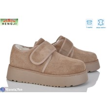Туфлі жіночі на зиму (8 пар р.36-41) бежевий  "HENGJI-ELENA"