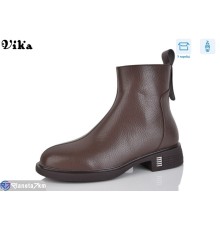 Черевики жіночі на весну/осінь (6 пар р.36-40) коричневий  "Vika"