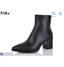 Черевики жіночі на весну/осінь (6 пар р.36-40) чорний  "Vika"