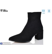 Черевики жіночі на весну/осінь (6 пар р.36-40) чорний  "Vika"