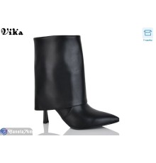 Черевики жіночі на весну/осінь (6 пар р.36-40) чорний  "Vika"