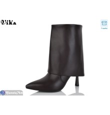 Черевики жіночі на весну/осінь (6 пар р.36-40) коричневий  "Vika"