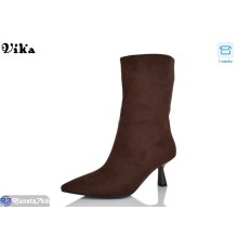 Черевики жіночі на весну/осінь (6 пар р.36-40) коричневий  "Vika"