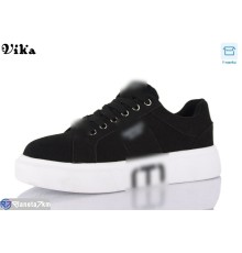 Кросівки жіночі на весну/осінь (8 пар р.36-41) чорний  "Vika"