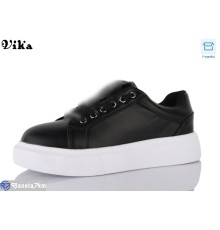 Кросівки жіночі на весну/осінь (8 пар р.36-41) чорний  "Vika"