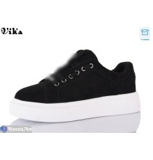 Кросівки жіночі на весну/осінь (8 пар р.36-41) чорний  "Vika"