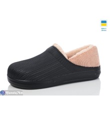 Калоші жіночі на зиму (6 пар р.37-41) чорний  "LOTTOS"