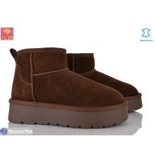 Уггі жіночі на зиму (6 пар р.36-40) коричневий  "PLPS"