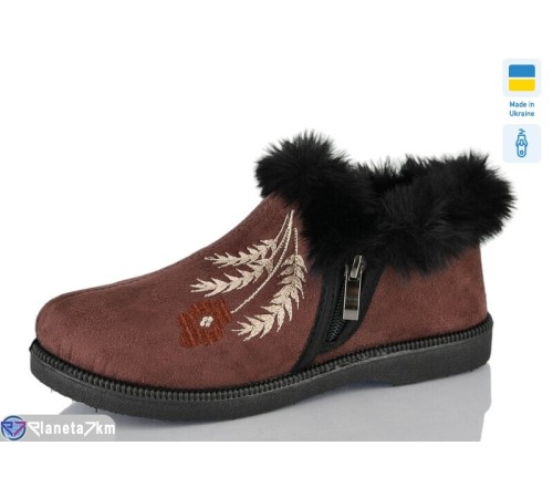 Бурки жіночи на зиму (6 пар р.37-41) коричневий  "LOTTOS"
