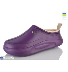 Калоші жіночі на зиму (8 пар р.37-41) фіолетовий  "LOTTOS"