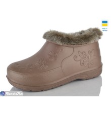 Калоші жіночі на зиму (8 пар р.37-41) коричневий  "LOTTOS"