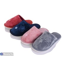 Тапки жіночі на весну/осінь (12 пар р.36-41) мікс  "PONKA"