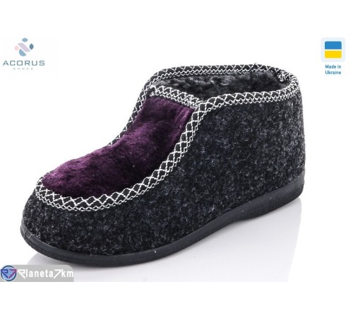Бурки жіночи на зиму (6 пар р.37-41) сірий  "Acorus"