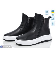 Черевики жіночі на весну/осінь (6 пар р.36-41) чорний  "ERIKA"
