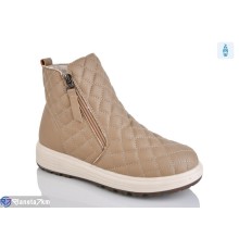 Черевики жіночі на зиму (8 пар р.37-42) коричневий  "Asito"