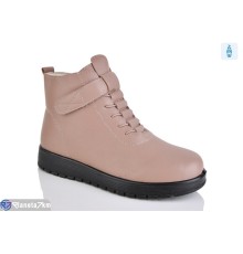 Черевики жіночі на зиму (8 пар р.37-42) коричневий  "Asito"
