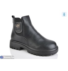Черевики жіночі на зиму (8 пар р.36-41) чорний  "Asito"