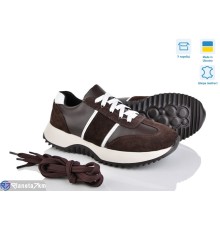 Кросівки жіночі на весну/осінь (6 пар р.36-40) коричневий  "Linda"