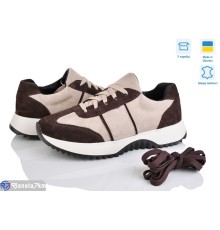Кросівки жіночі на весну/осінь (6 пар р.36-40) бежевий  "Linda"